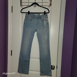 Old Navy Light Blue Girl's Bootcut Jeans Sz: 14 NWT